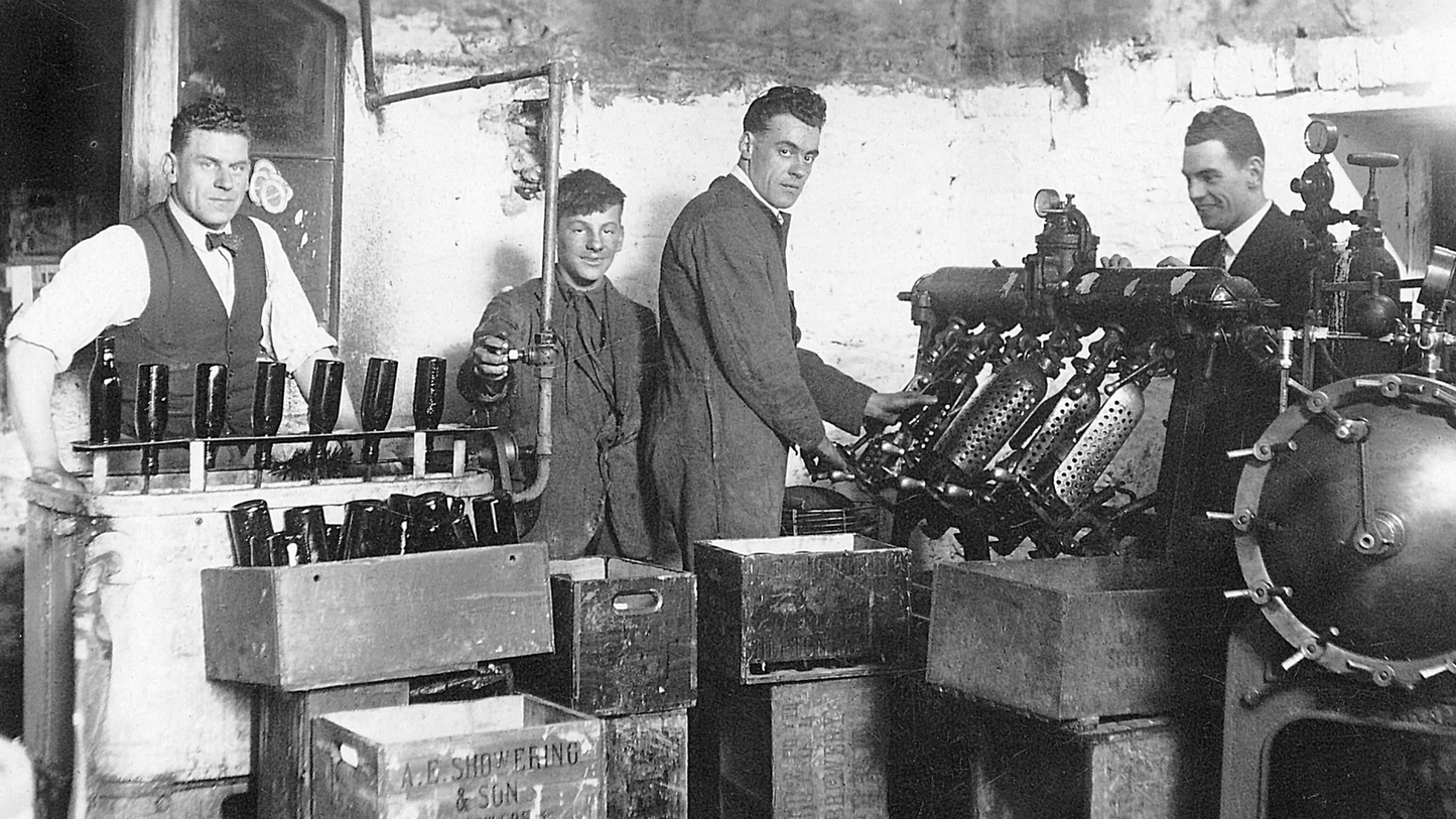 Early A.E.Showerings & Sons production line